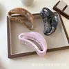 Nuevo Pasador de Pelo Estilo Tinta China para Mujer, Pinza de Tiburón para Peinado de Moño en la Parte Trasera de la Cabeza, Accesorio para el Cabello de Diseño de Nicho de Alta Gama