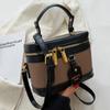 Bolso de Mano Pequeño de Alta Gama Texturizado para Mujer 2026 Nuevo Bolso Cubo de Caja de Mano Estilo Ins de Nicho Bolso Cruzado Versátil de Moda