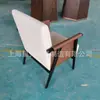 Silla de Ocio Simple para Balcón y Sala de Estar con Respaldo Individual, Silla de Ocio para Recepción y Negociación, Sillón de Cuero Personalizado