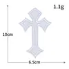 Insignia cruzada producto nuevo comercio exterior parches de tela bordados por computadora venta al por mayor parches para ropa DIY parches decorativos