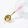 Cuchara para Pintura al Fuego Cera en Partículas para Pintura al Fuego Cuchara para Sello Cuchara Especial para Sello Cuchara para Derretir Cera Cuchara para Sello de Pintura al Fuego Juego de Cucharas para Sello al por Mayor