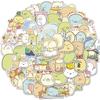 50 criaturas de canto Sumikkogurashi adesivos de grafite Copo d'água Mala Guitarra desenhos animados adesivos à prova d'água