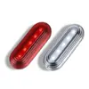 Nova Luz Traseira Colorida Mágica para Bicicleta com Carregamento USB Luz de Bicicleta Luz de Advertência para Viagens Noturnas