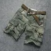 Shorts de Trabajo Camuflados Multibolsillos Verano Rectos de Cinco Puntos Hombres Fuente de Fábrica Retro Europeo Americano Exterior Sueltos