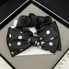 Diadema de Puntos con Lazo Pequeño Estilo Fragancia Trasera de la Cabeza 2026 Nuevo Estilo Sujetador de Cola de Caballo Goma Elástica Accesorios para el Cabello