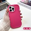 Modelo Popular Transfronterizo Adecuado para 17 Fundas para Teléfono Móvil 16Pro Fundas para Teléfono Móvil de TPU con Patrón Ondulado Pop6 Africano Fundas Trendy Macaron