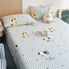 2025 Nuevo Algodón Puro Cama Sábanas Pieza Única 100 Algodón Verano Dormitorio Infantil Edredón Individual Doble Funda de Almohada Juego de Tres Piezas 3