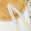 Tela de encaje blanco directo para bricolaje, tela decorativa de encaje hueco, tela ancha, fabricantes al por mayor