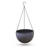 Vasos Cestos Suspensos de Plástico Rattan para Plantas Verdes Suculentas, Vasos Suspensos Hidropônicos Autoabsorventes para Orquídeas, Vasos de Flores Suspensos Favo de Mel Atacado
