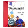 1 conjunto de envelopes criativos e engraçados para cartões de aniversário, cartões com bênçãos em inglês divertidos de festa desenhados à mão, fornecimento transfronteiriço