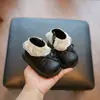 1-2 Años 3 Botas para Bebé Niña Otoño e Invierno Zapatos para Bebé Niña Zapatos de Princesa Botas Pequeñas de Cuero para Niñas Zapatos para Bebé y Niño Pequeño Botines