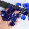 Anel redondo de 20 mm sem furos, anel de cristal de imitação, joias artesanais, acessórios de material faça você mesmo, atacado