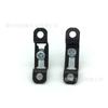 Conector Invisible Dos en Uno de Acero al Manganeso Templado Reforzado para Gabinetes y Armarios, Tornillos de Montaje Ocultos sin Agujeros, Sujetadores de Clic, Ferretería