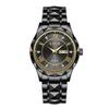 LIGE 89116 Reloj de Cuarzo para Hombre de Lujo Ligero con Diamantes, Negocios, Deportes, Ocio, Moda