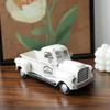 Decoração de varanda vintage decoração de modelo de carro carro de lata modelo de carro clássico sala fotografia suave ferro feito à mão