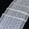 Encaje de Nylon de Alta Elasticidad Estilo Francés Adorno de Encaje Ancho Accesorios para Ropa Accesorios Grandes para Sujetador y Ropa Interior