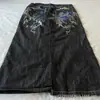 JeansJnco Y2K Personalizado para E-commerce Transfronteiriço, Modelo Largo com Bordado Vintage, Estilo Streetwear Hip-Hop, Calça Masculina de Perna Larga Harajuku