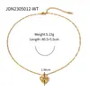 Collar con colgante de cruz de ágata roja de acero inoxidable de estilo europeo y americano de Jingqiao, cadena de clavícula con colgante de amor, cadena de cuello de acero de titanio, collar con borde cruzado