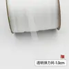 0,3-1,2cm Preto e Branco Vestido de Casamento Espinha de Peixe Fina Suave Elástico Malha Cinta Saia Suporte Trama Rabo de Cavalo Espinha de Peixe Malha Acessórios de Vestuário