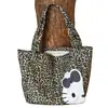 Bolsa Grande Estampa de Leopardo 2026Ins Nova Bolsa de Lona para o Dia a Dia Ombro Único Estudante Universitário Moda Tote Bolsa de Mão