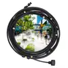 Sistema de Refrigeración Exterior, Aspersor Rociador Humidificador Mágico para Trampolín, Dispositivo Mágico para Terraza, Dispositivo Mágico de Refrigeración Exterior