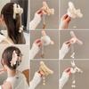Outono e inverno amor borla pingente bola de cabelo grampo de cabelo pelúcia garra grampo de cabelo para trás cabeça grampo de cabelo superior acessórios de cabelo femininos