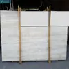 Láminas de Mármol Natural, Muestra Disponible: Travertino de 15*15 en Blanco, Negro, Gris, Marrón, Tonos Oscuros y Claros para Muebles, Cubiertas de Mesa de Comedor y Piedra para Paredes