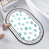 Diatom Lama Tapete Porta Do Vaso Sanitário Tapete Antiderrapante Tapete Absorvente Almofada Vaso Sanitário Secagem Rápida Tapete Antiderrapante Doméstico