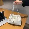 2026 Nova Moda Bolsa Feminina Popular Bolsa de Corrente Tendência Bolsa de Balde Coreana Versátil Bolsa de Ombro Passeio Bolsa Transversal