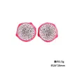 Simulación de Rodajas de Fruta de Pitaya y Kiwi Accesorios de Resina Pegamento de Crema para Manualidades Funda de Teléfono Pinza para el Cabello Pegatina Materiales