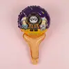 Balão Palito de Mão Balão Feliz Aniversário Barraca Infantil Multi-estilo Arranjo Decoração Adereços Balão de Filme de Alumínio