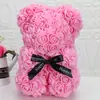 Dia dos Namorados Popular Criativo Flor Eterna Urso de Rosa Presente de Natal Urso de Rosa Urso Abraço Urso Atacado