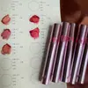 Brillo de agua claro y brillante para labios glaseado superficie de niebla caramelo de hielo de ensueño luz de espejo gelatina lápiz labial vintage brillo de labios