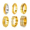 Amazon Anillo Giratorio para Dedos con Textura para Alivio del Estrés para Mujer Anillo con Incrustaciones de Diamantes Set de Joyería