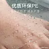 Impermeable Desechable Empaquetado Individualmente Poncho de Pullover de PE para Adultos Atracción Turística Rafting al Aire Libre Impermeable Portátil