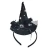 Accesorios de Fiesta de Disfraces del Festival de Fantasmas de Halloween Aro de Cabeza de Calabaza Araña Murciélago Calavera Sombrero de Bruja Aro para el Cabello Hebilla para la Cabeza