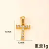 Pingente Único Cruzamento de Fronteiras Novo Joia de Aço Inoxidável Cravejada de Diamantes Colar com 26 Letras Fashionable High-End Acessórios de Joias DIY