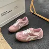 Zapatillas de Entrenamiento Alemanas para Mujer Primavera 2026 Nuevas Zapatillas Casuales de Suela Suave, Zapatos Blancos Ligeros Retro Súper Populares