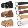 Cinturón Retro Calado, Cinturón Decorativo Casual de Estilo Étnico Antiguo, Cinturón de Jeans de Moda y Versátil de Gama Alta para Mujer