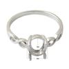 Sujetador de garra de plata s925 Yaban soporte para anillo de lapislázuli diy accesorios para hacer joyería de moda en stock YB27336