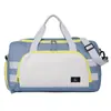 Bolsa Deportiva de Moda para Viajes de Negocios y Viajes, Unisex, Bolsa de Equipaje Repelente al Agua con Compartimento Húmedo/Seco y Almacenamiento para Zapatos, Bolsa de Gimnasio