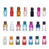 Botella de perfume portátil con pulverizador continuo de color, disponible en stock, con rosca de 30 ml, 50 ml y 100 ml.