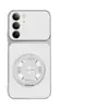 Adequado para capa de celular Infinix Hot 70 com suporte giratório de 360 graus, novo modelo para Transsion Note 60U, silicone 50 pele de cordeiro