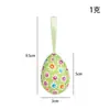 Huevos Decorativos de Pascua Nuevos Transfronterizos, Huevos Envueltos en Huevo de Espuma, Juguetes Colgantes Decorativos de Huevo de Pascua