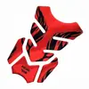 Pegatina Decorativa de Llama de Goma Blanda de PVC Modificada para Motocicleta Pegatina Anti-Rayones Pegatina para Tanque de Combustible de Motocicleta Pegatina de Espina de Pez Accesorios para Automóviles y Motocicletas