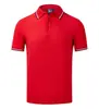 Camisa POLO de algodón con solapa, ropa de trabajo para adultos, camisa publicitaria, logotipo impreso, camisa de manga corta de cuero en polvo, camisa con estampado bordado