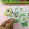 Yugui Dog Big Ear Dog Mini Jogo de Cartas Mini Pôquer Cartas Jogo de Tabuleiro Lazer Entretenimento Pequeno Presente Presente