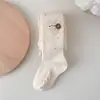Nuevas Mallas de Algodón con Cielo Estrellado Brillante para Niños Primavera 2026 Leggings de Punto para Bebés y Niñas Pequeñas