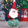 Bolsa de Empaque para Manzana Caramelizada Navideña Bolsa de Regalo de Papá Noel Bolsa de Regalo Bolsa de Terciopelo Dorado Navideño para Manzana Caramelizada