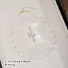 El Collar de Perlas de Agua Dulce Nala es un Collar de Lujo Ligero de Nicho Apilable con un Toque de Alta Gama, Versátil para Mujeres, No se Desvanece y Es Adecuado para Todos